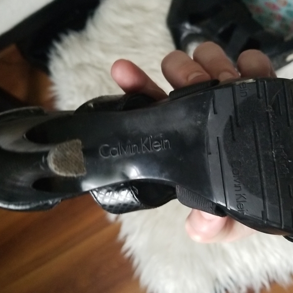 Calvin Klein black stilleto highheels - Picture 7 of 7